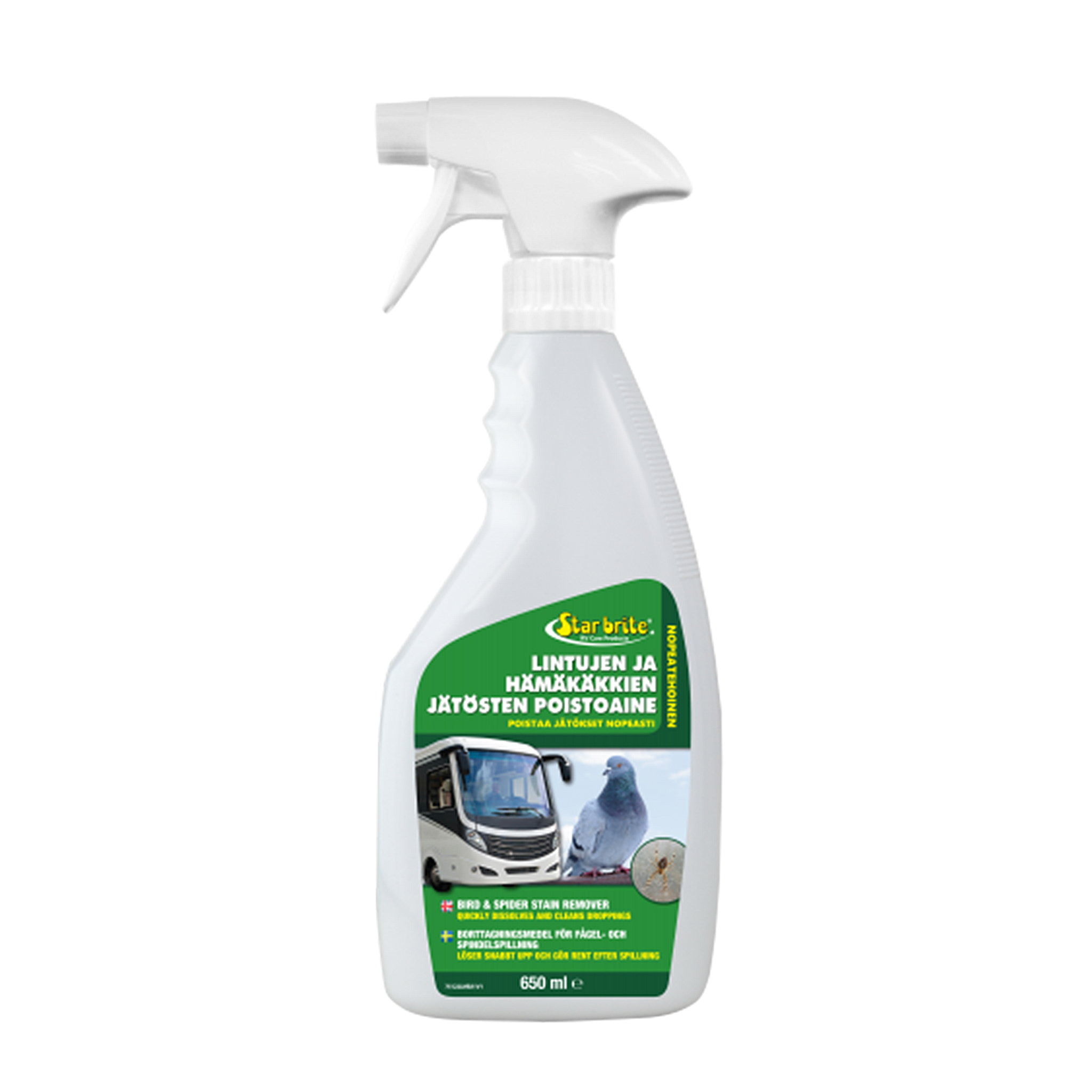 Puhdistusaine Star Brite Bird&Spider Stain Remover, 650 ml | Alk. 14,90 €